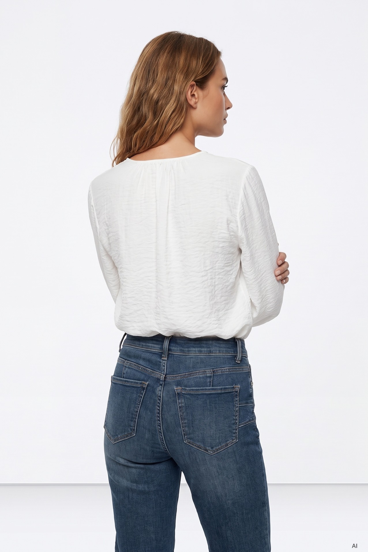 Blusa Cru de Manga Comprida