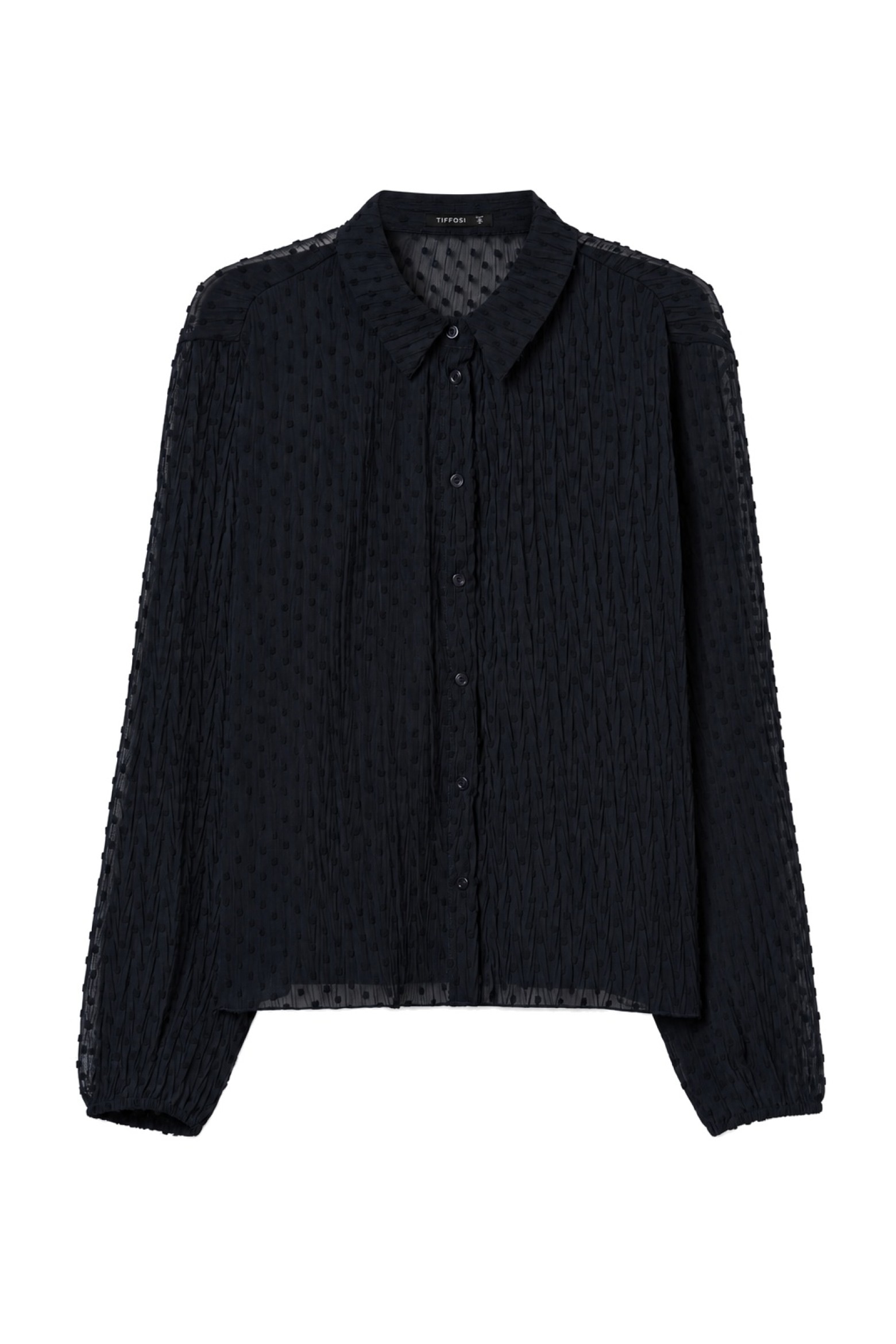 Camisa Manga Larga Azul