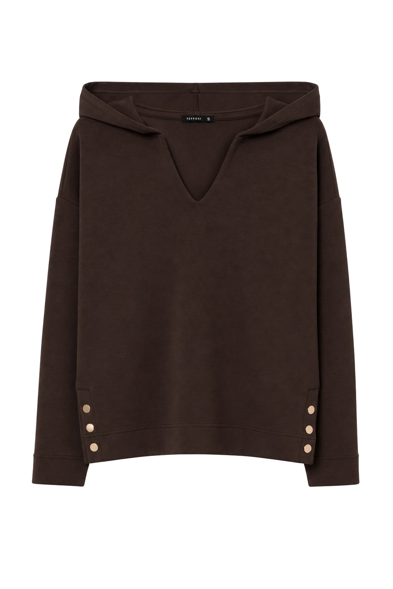 Sweatshirt Chocolate com Capuz