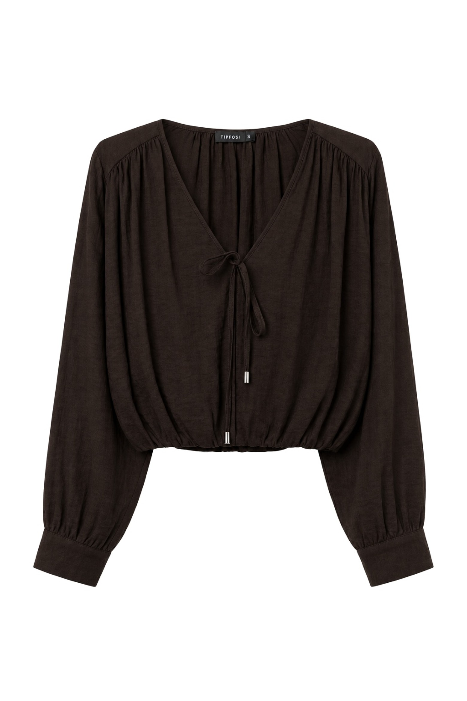 Blusa Chocolate Manga Comprida