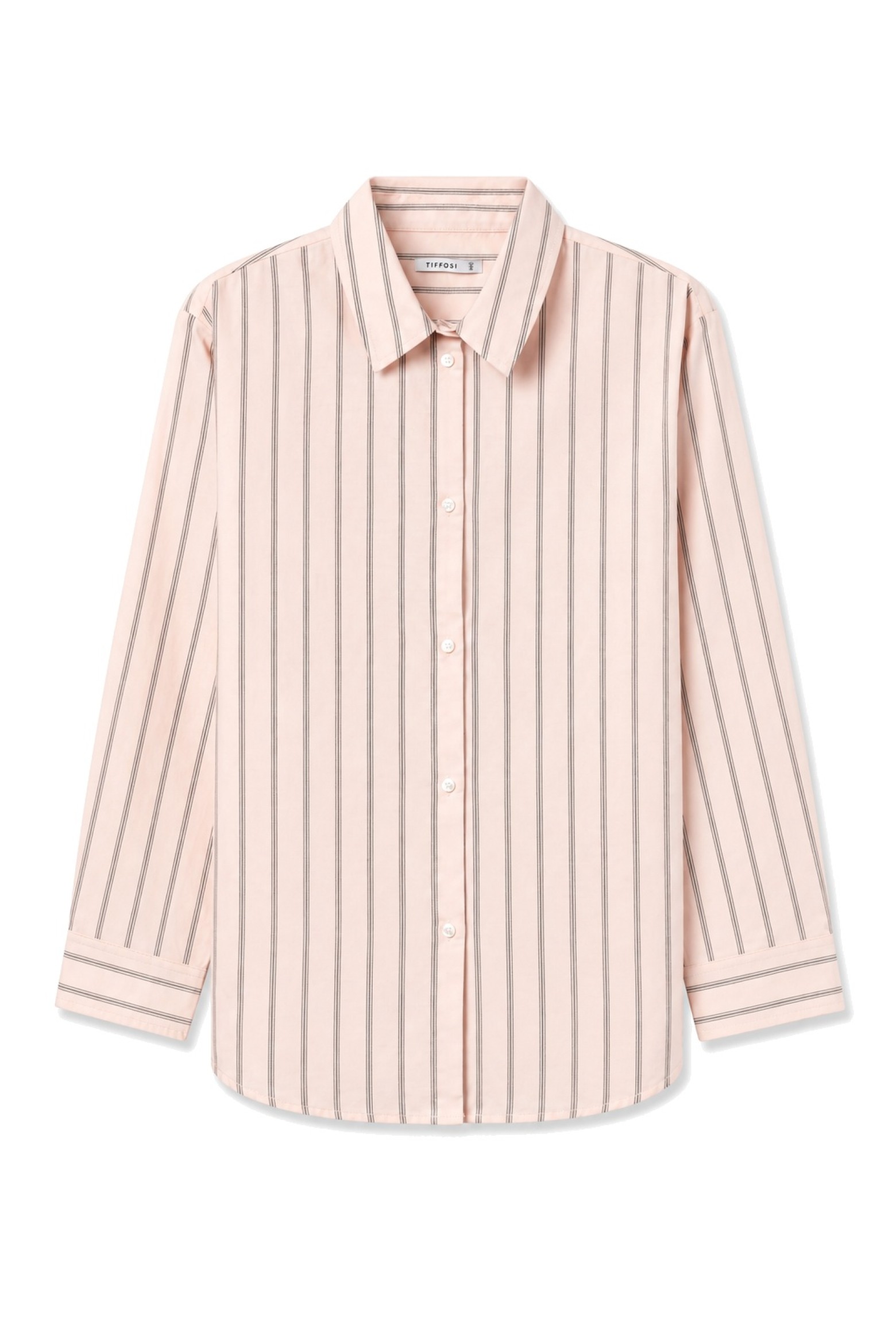Pink Striped Long-Sleeve Shirt