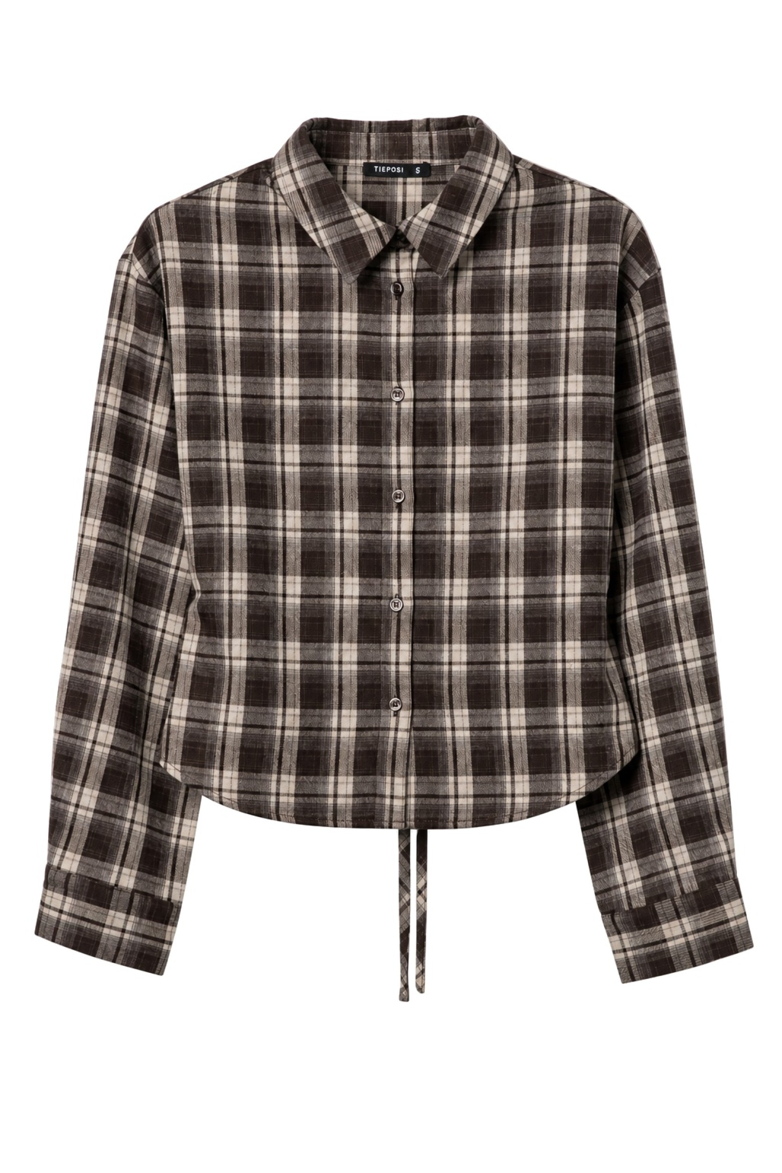 Camisa Manga Comprida Chocolate