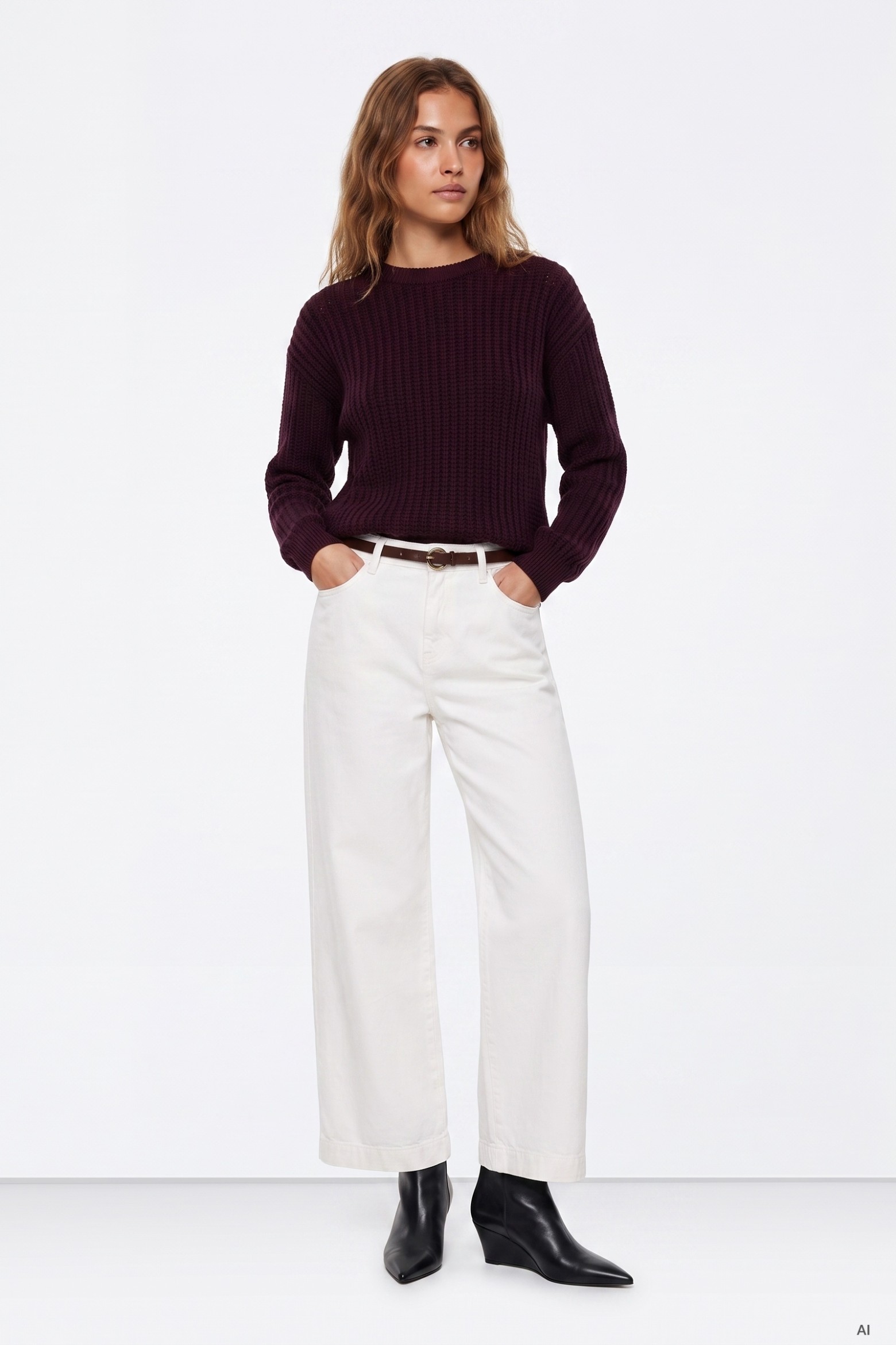 Phoebe Cropped Straight Jeans