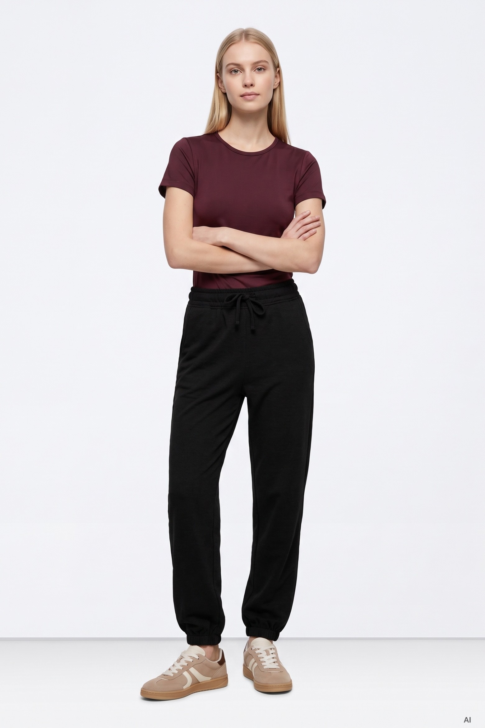 Pantalones jogger negros