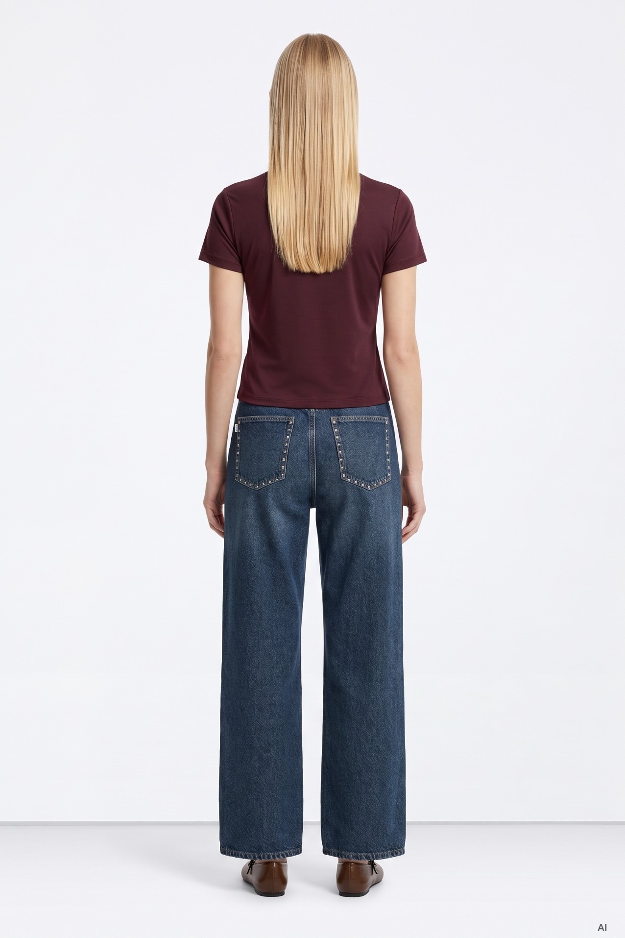 Kylie Straight Wide Jeans