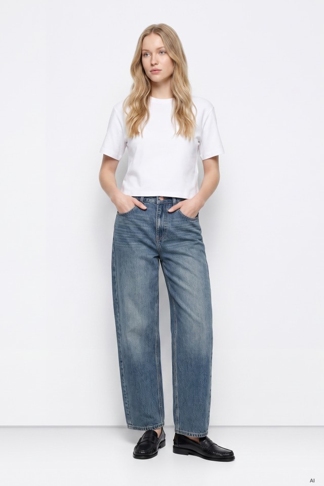 Wide-Leg Alba Jeans