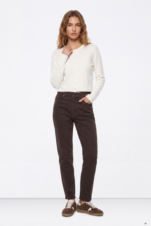Mom Slim Slim Jeans