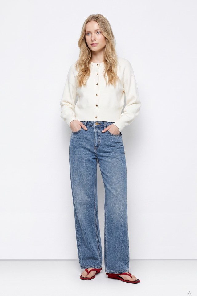 Bonnye Wide Leg Jeans Bonnye Wide Leg Jeans