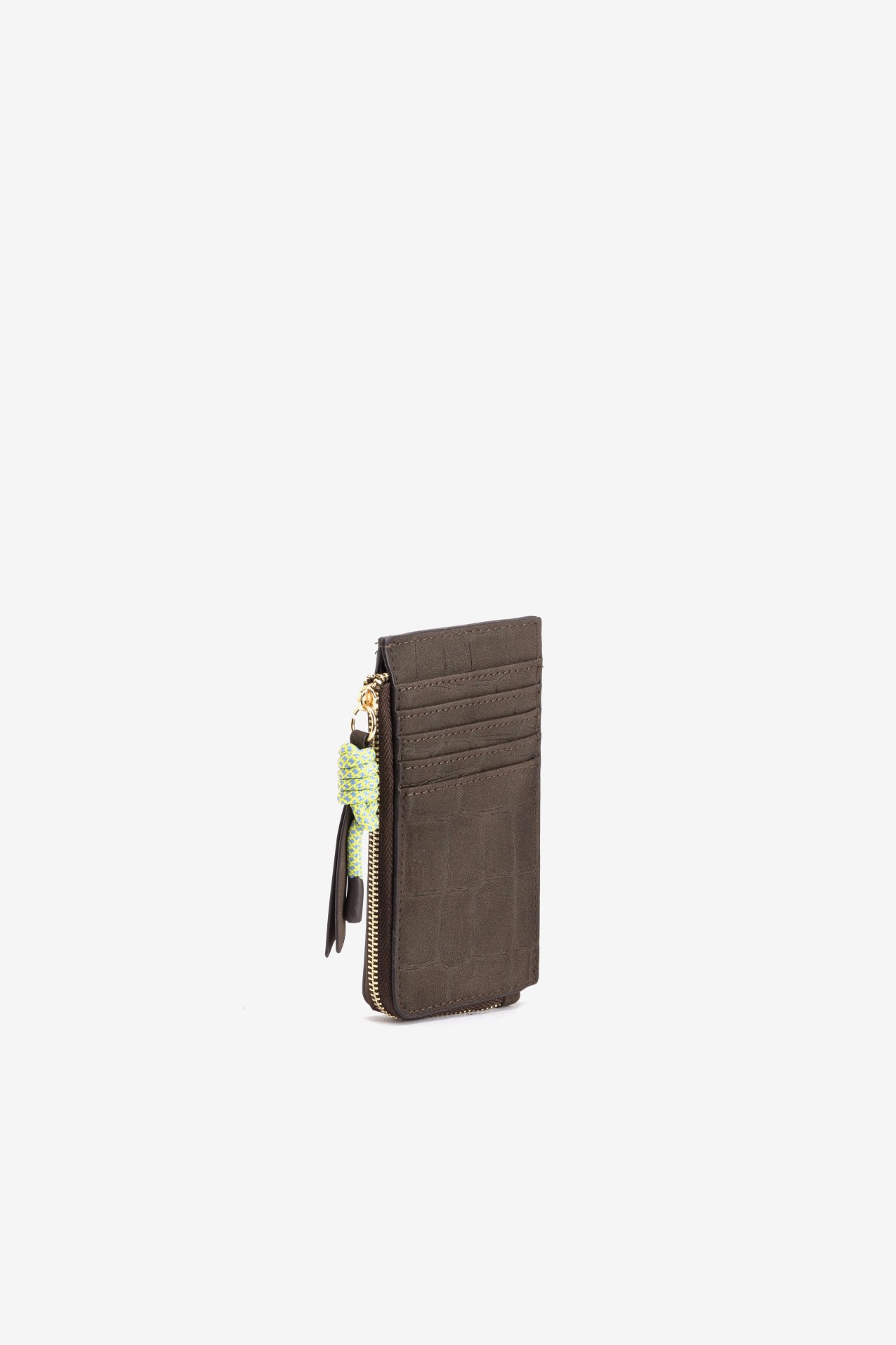 Chocolate Textured Coin Purse