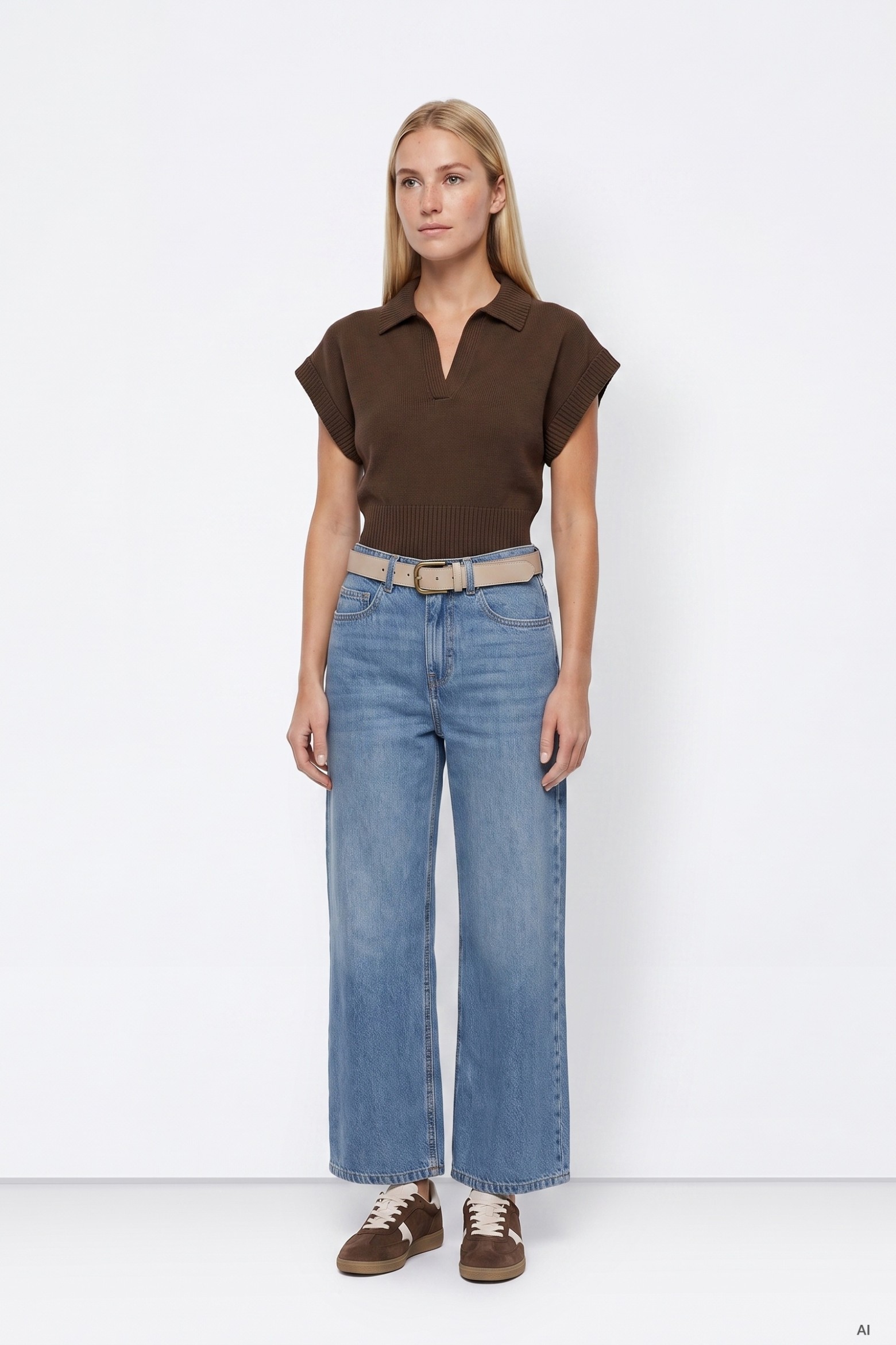 Nora Light Blue Wide Jeans