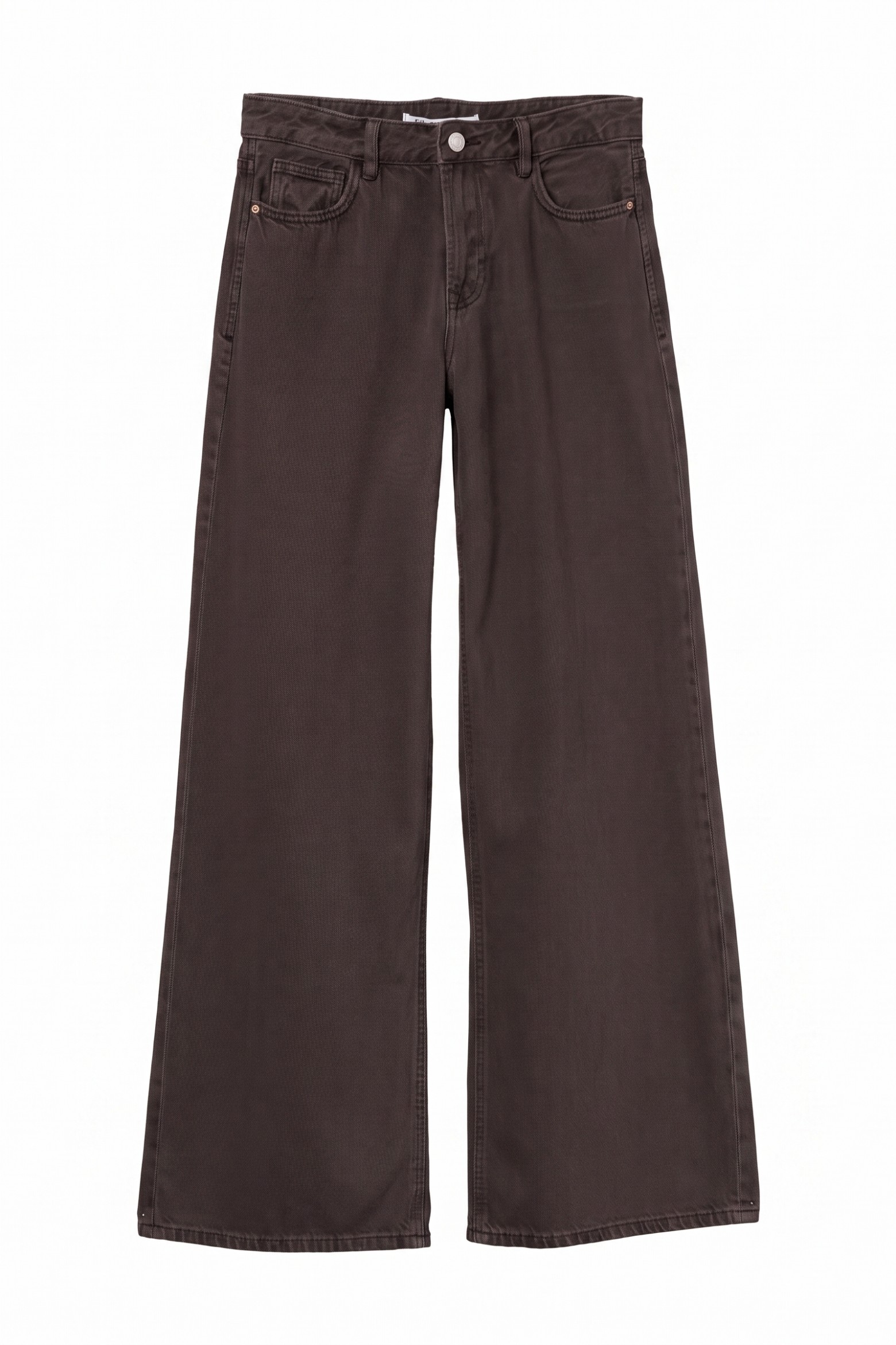 Dark Brown Wide Jeans