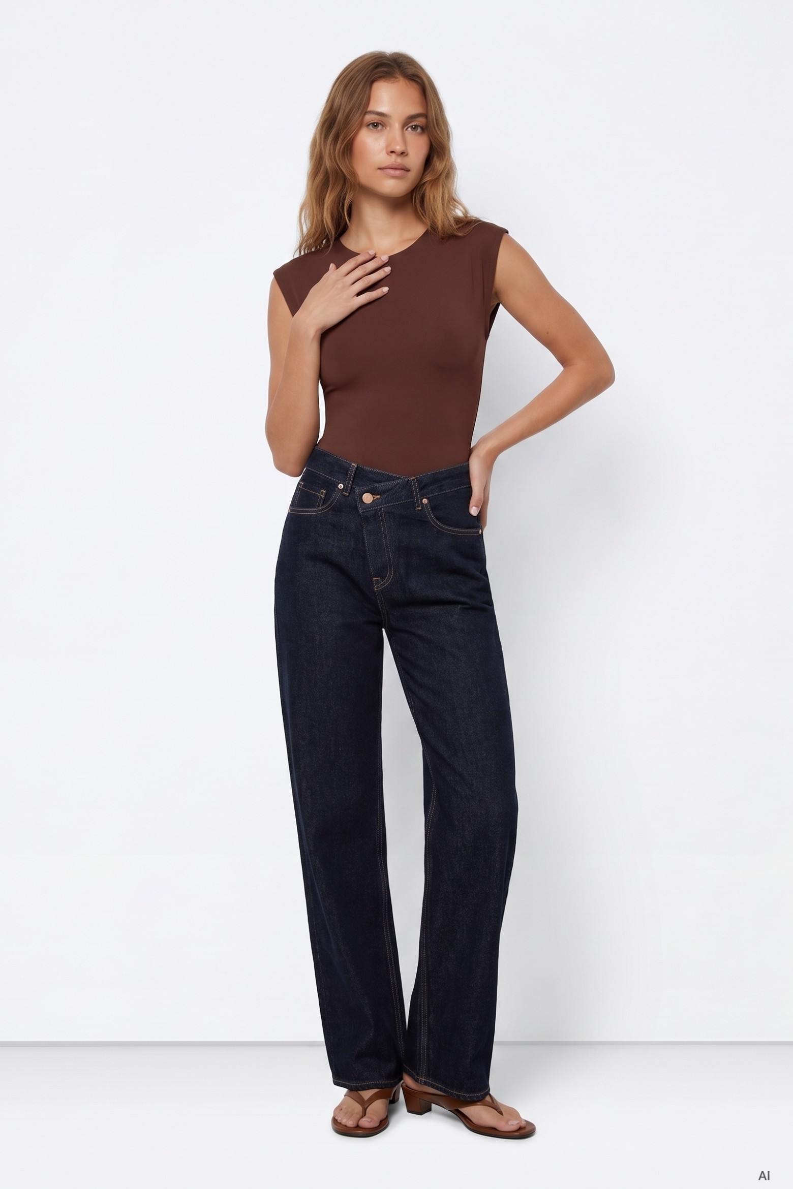 Jeans Kristen Straight Wide