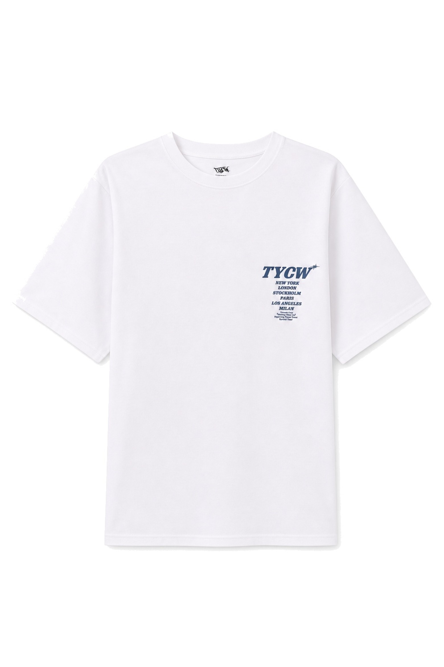 White Short Sleeve Tee