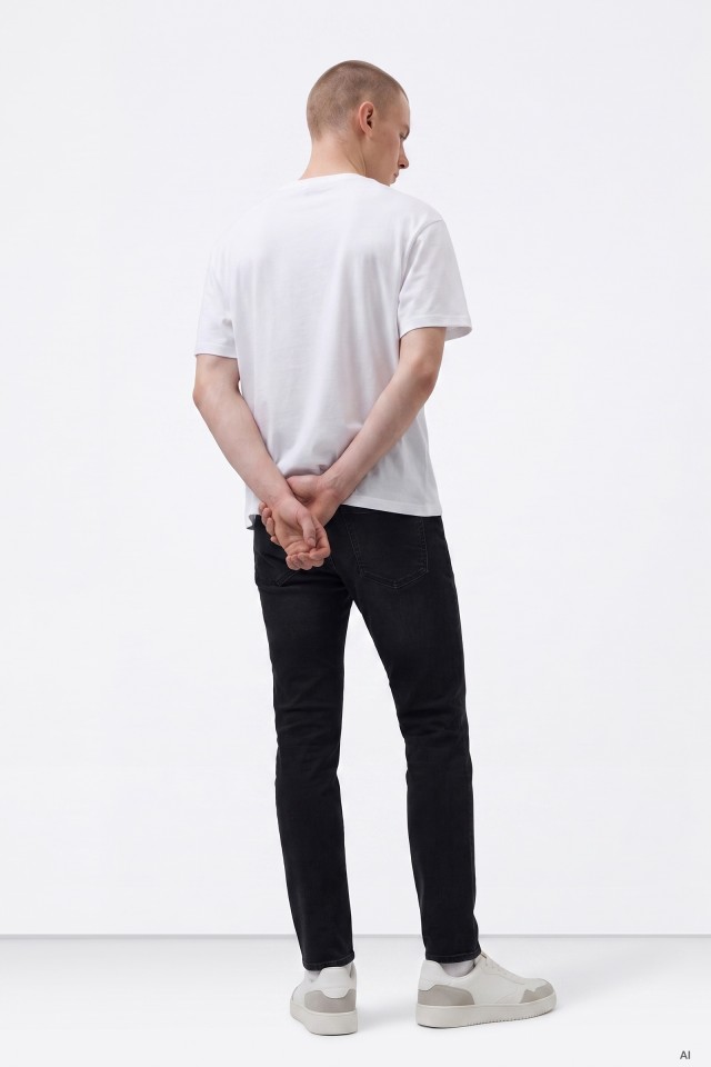 Jeans rectos negro Tyler Jeans rectos negro Tyler