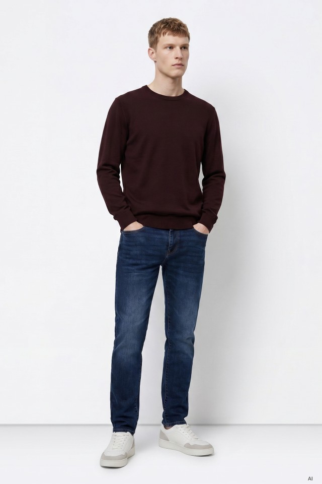 Basic Knit Sweater Basic Knit Sweater