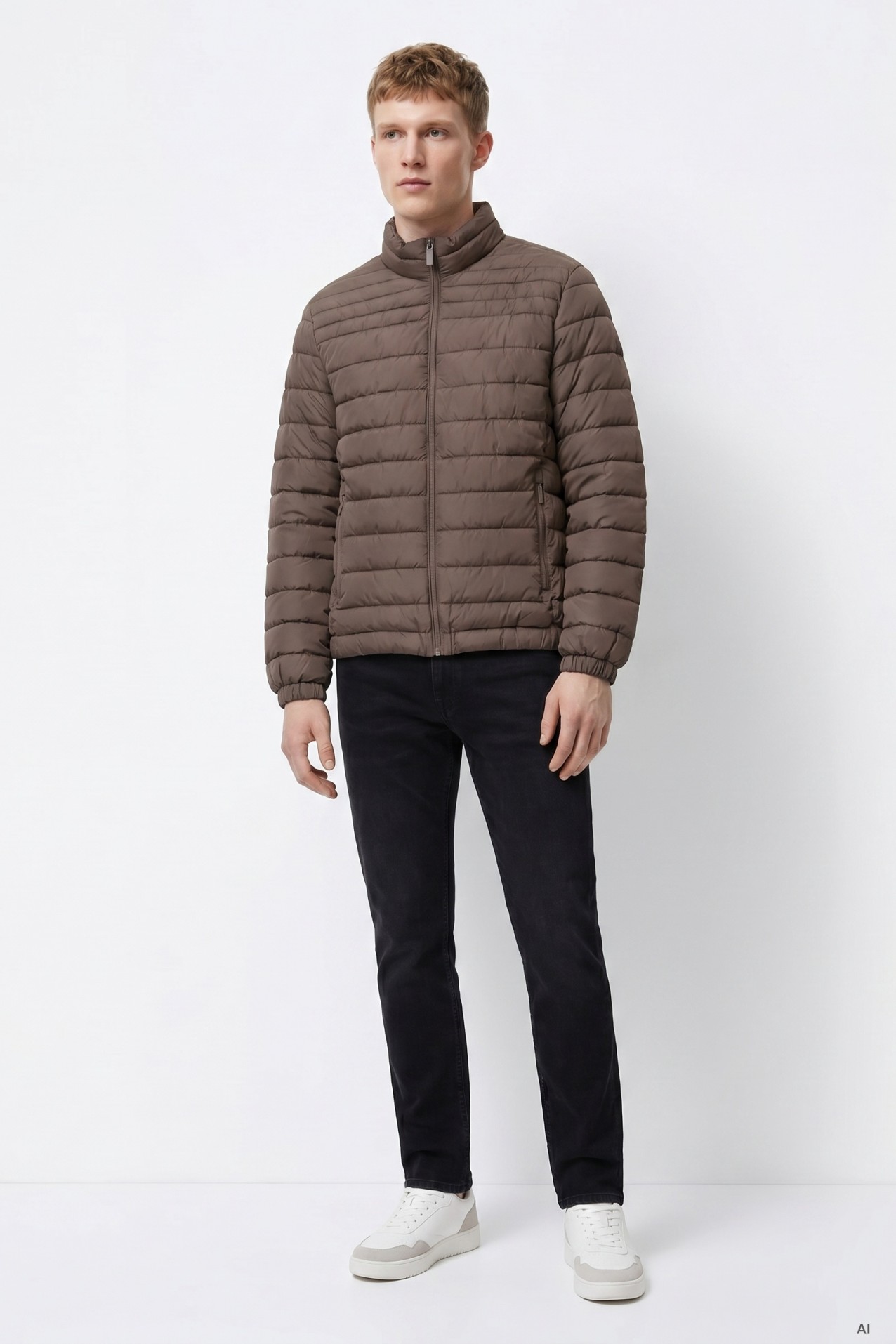 Brown Padded Jacket