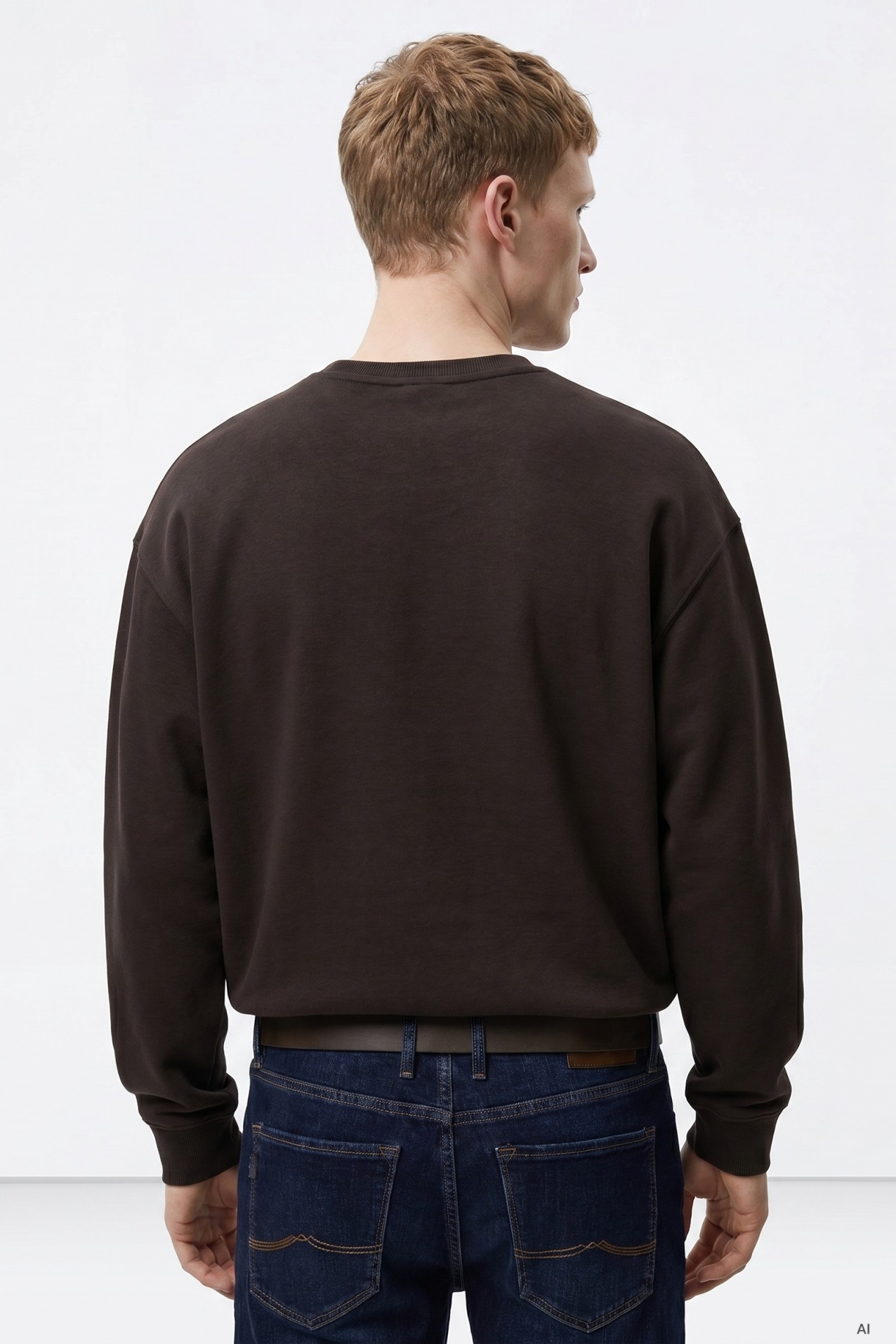 Dark Brown Sweatshirt Tiffosi