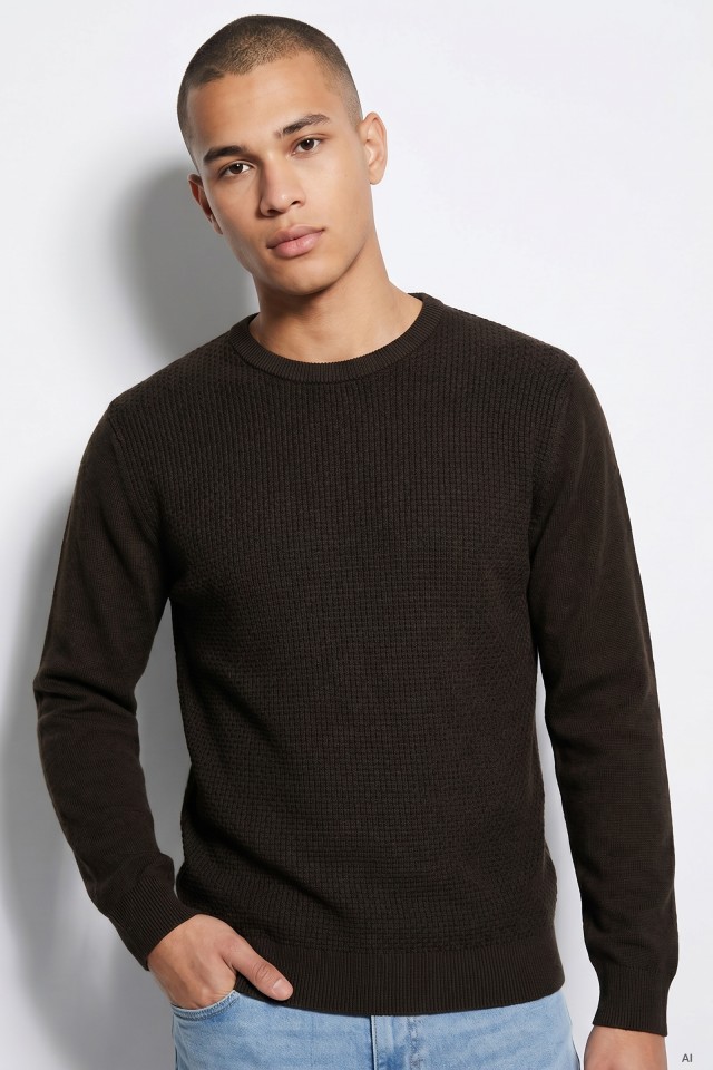 Dark Green Basic Jumper