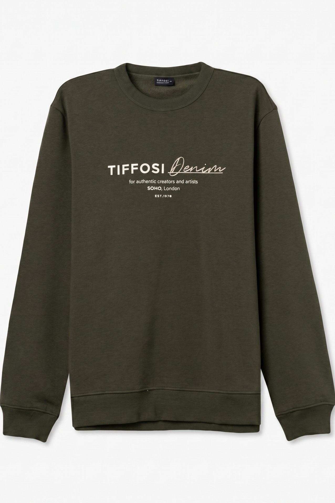 Green Sweatshirt With Print