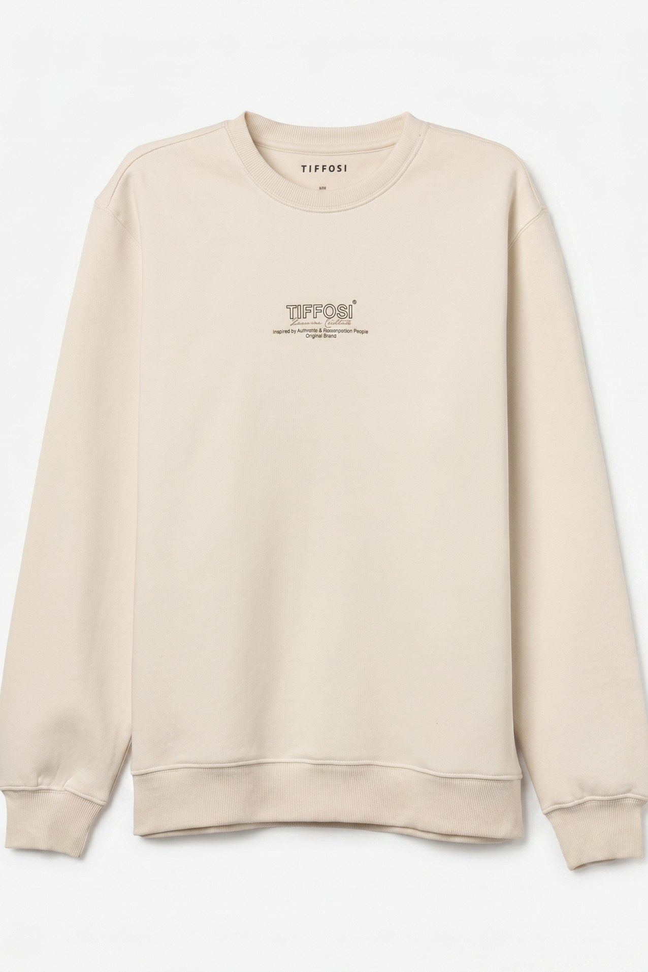 Sweatshirt bege casual