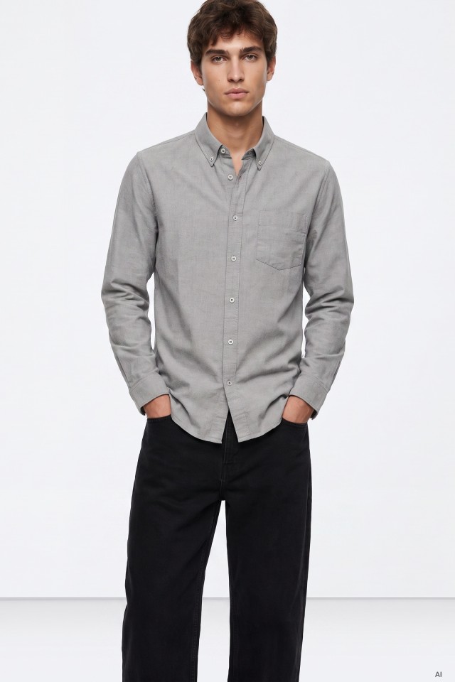 Regular Fit Long Sleeve Shirt