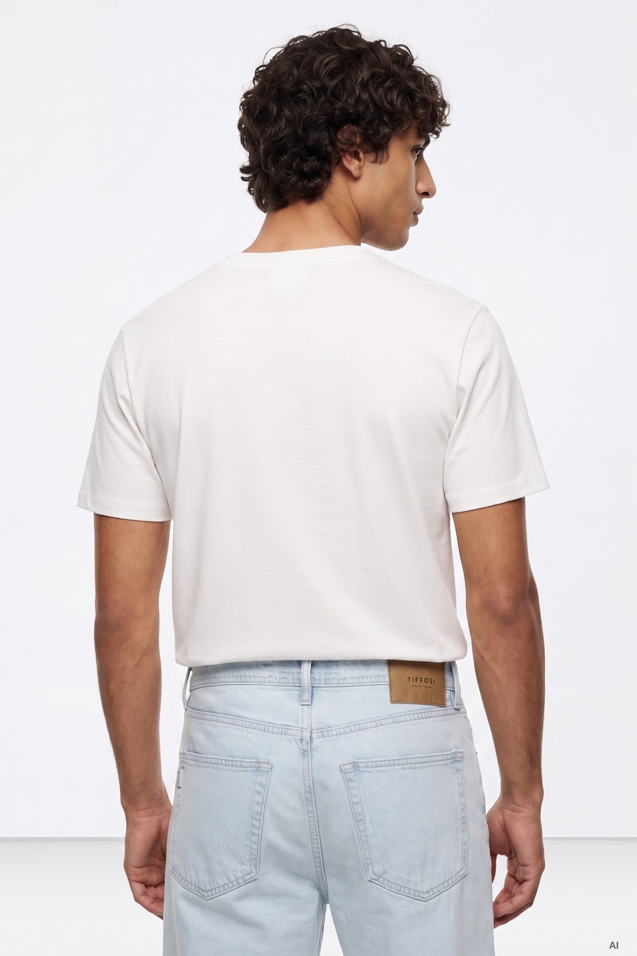 Clean White Short Sleeve Tee