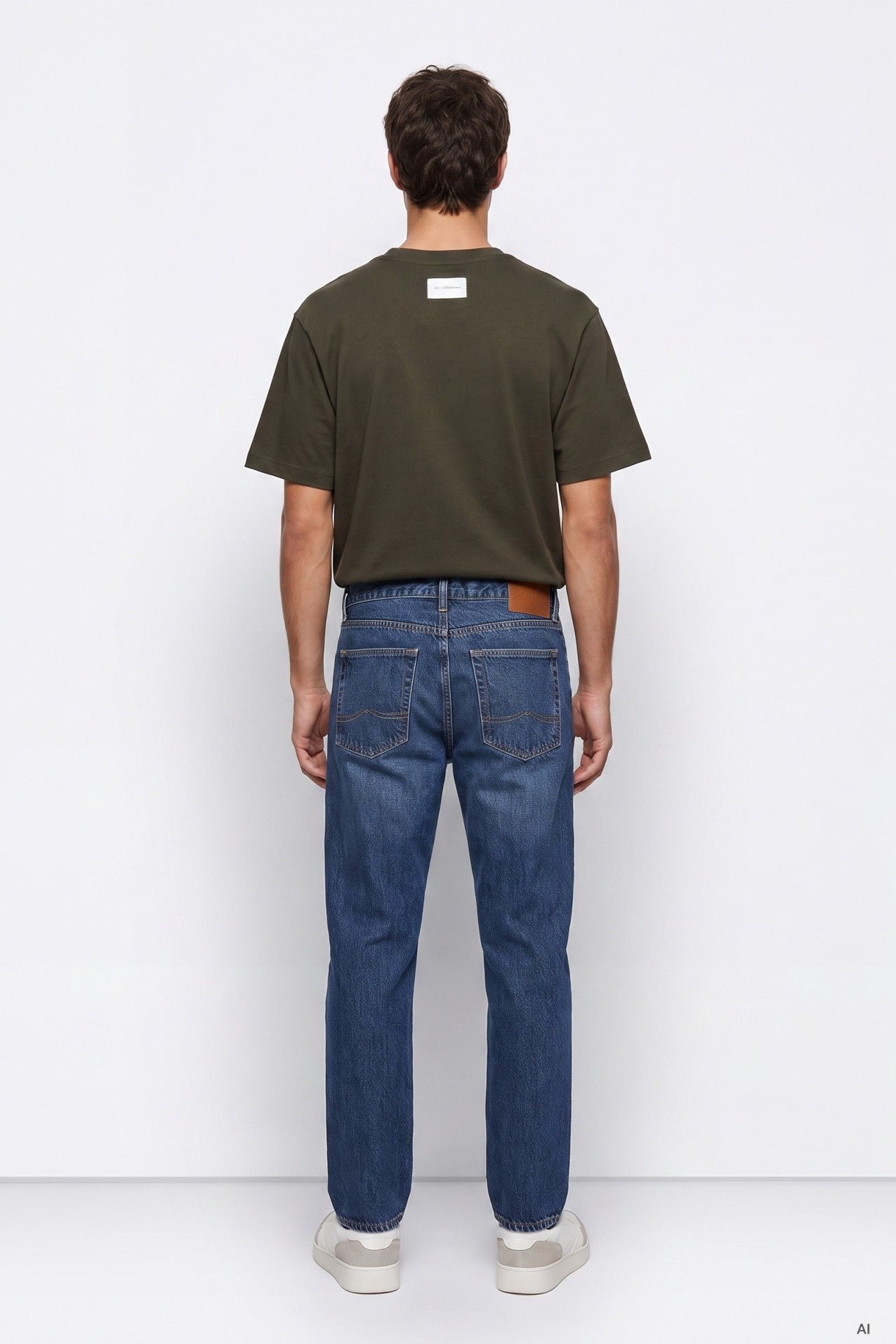 Dark Green Regular Fit Tee