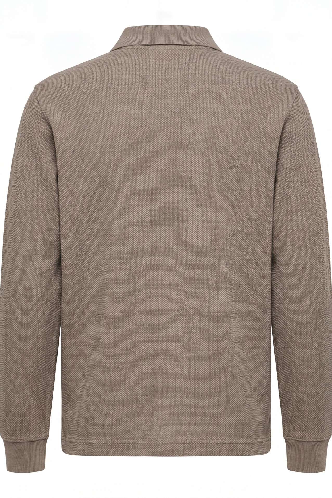Chaqueta beige corte recto