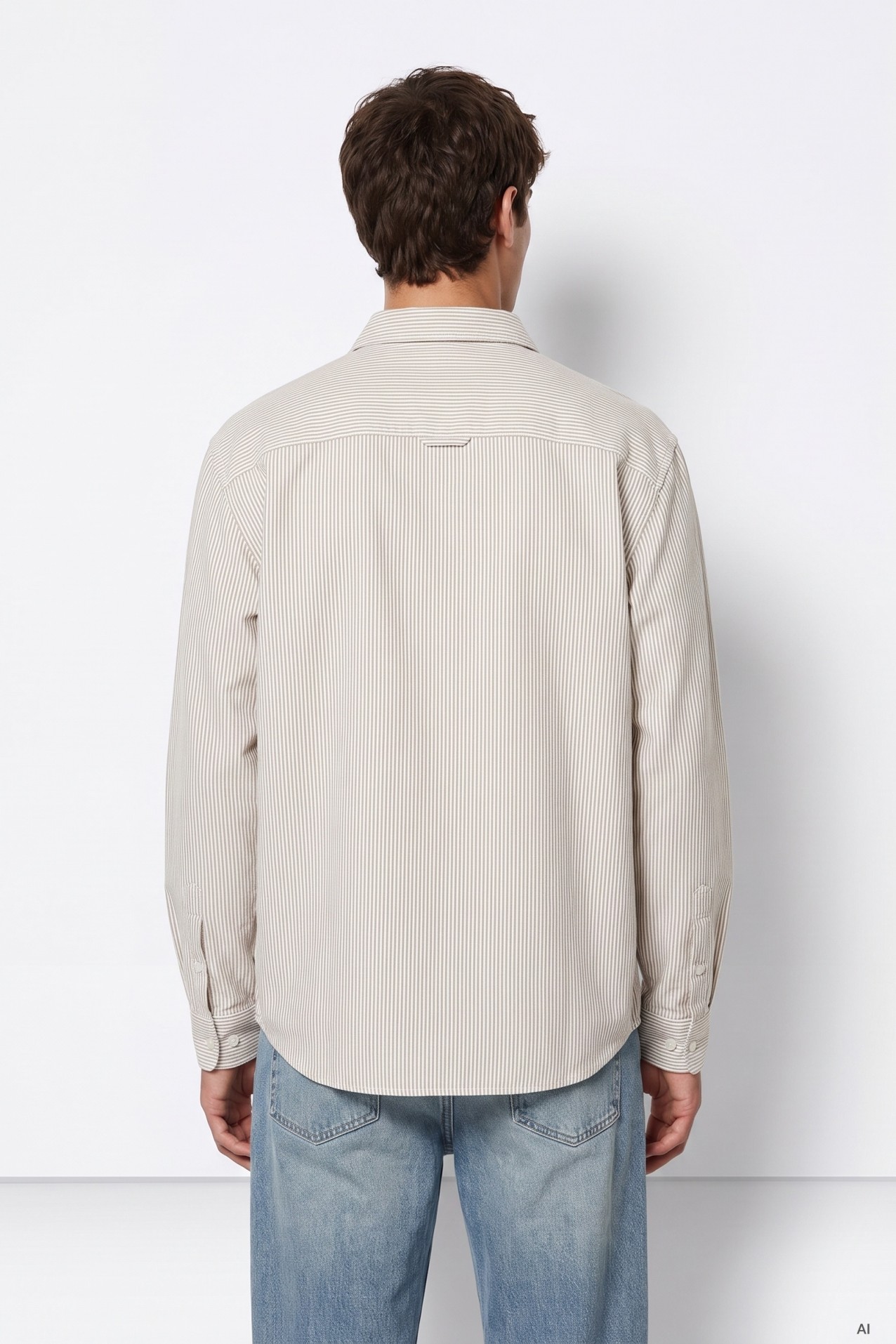 Camisa Oxford a rayas
