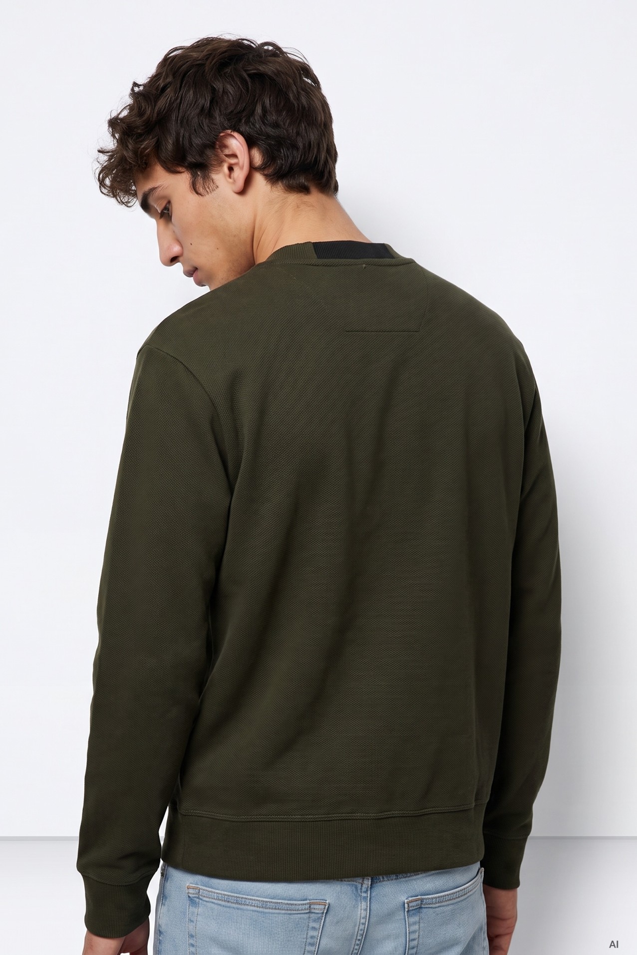Green Crewneck Sweatshirt
