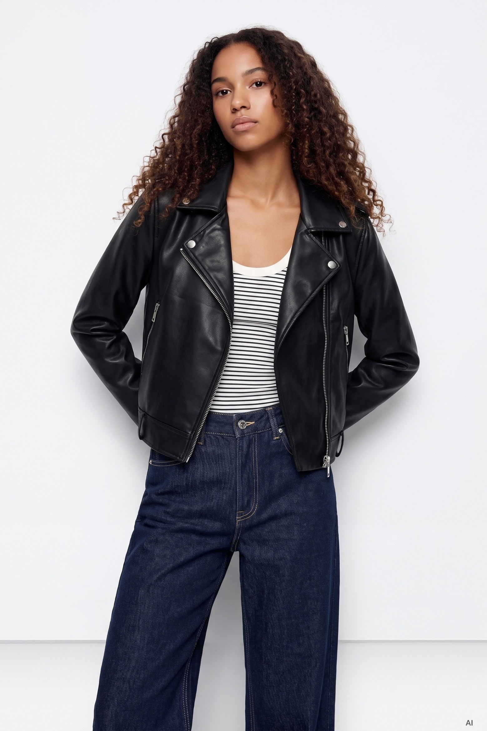 Short Black Fitted Jacket