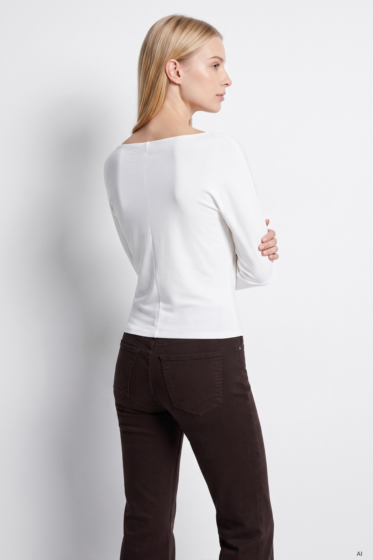 Camiseta manga larga minimal