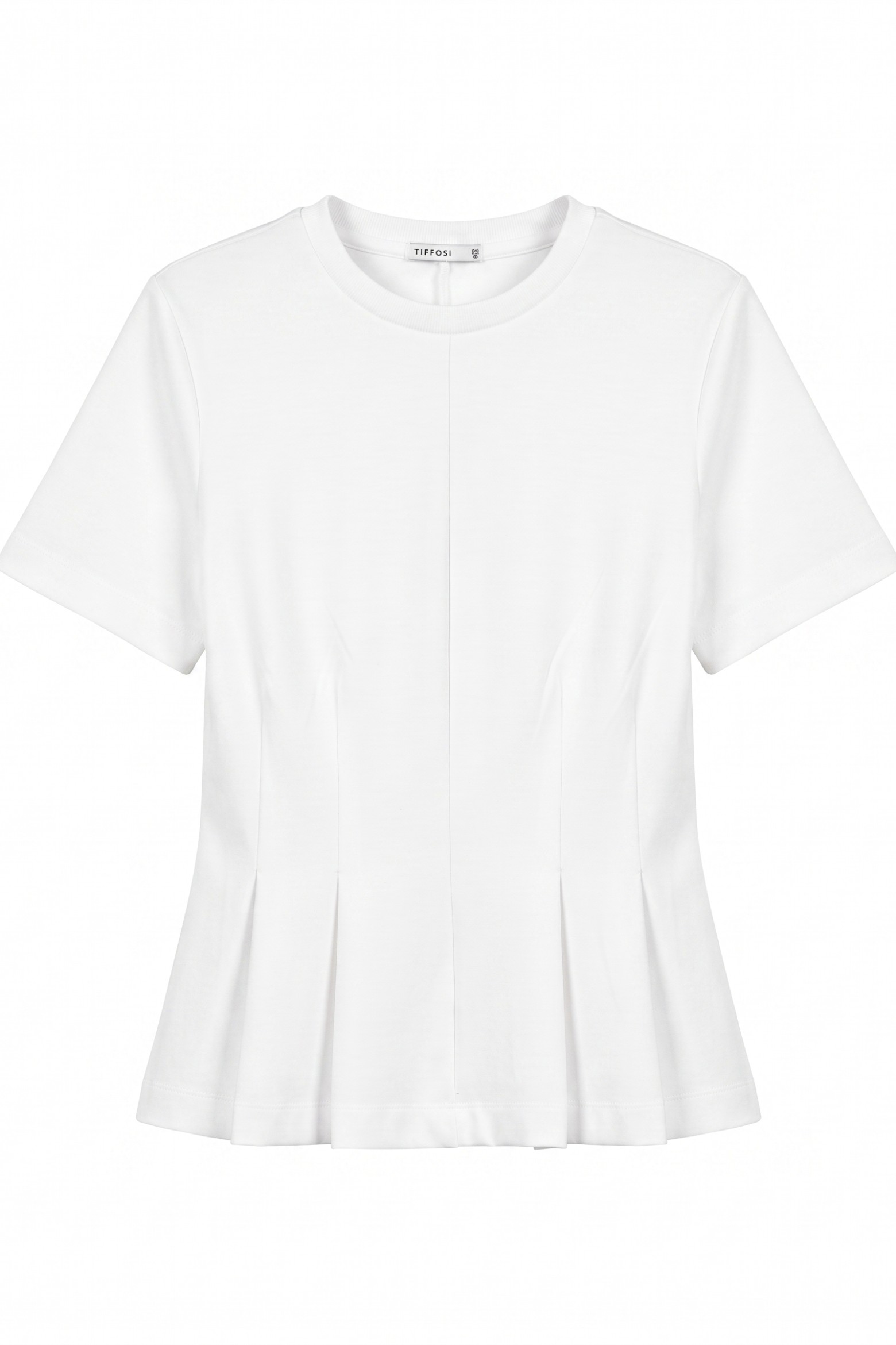 Camiseta blanca corte fluido