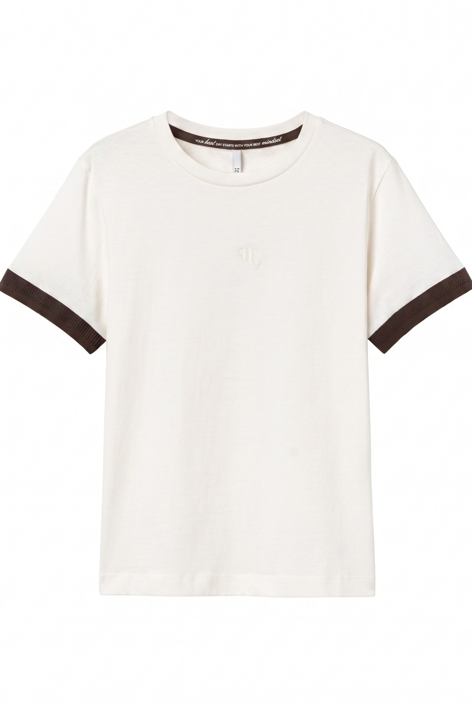 Beige Short Sleeve T-Shirt