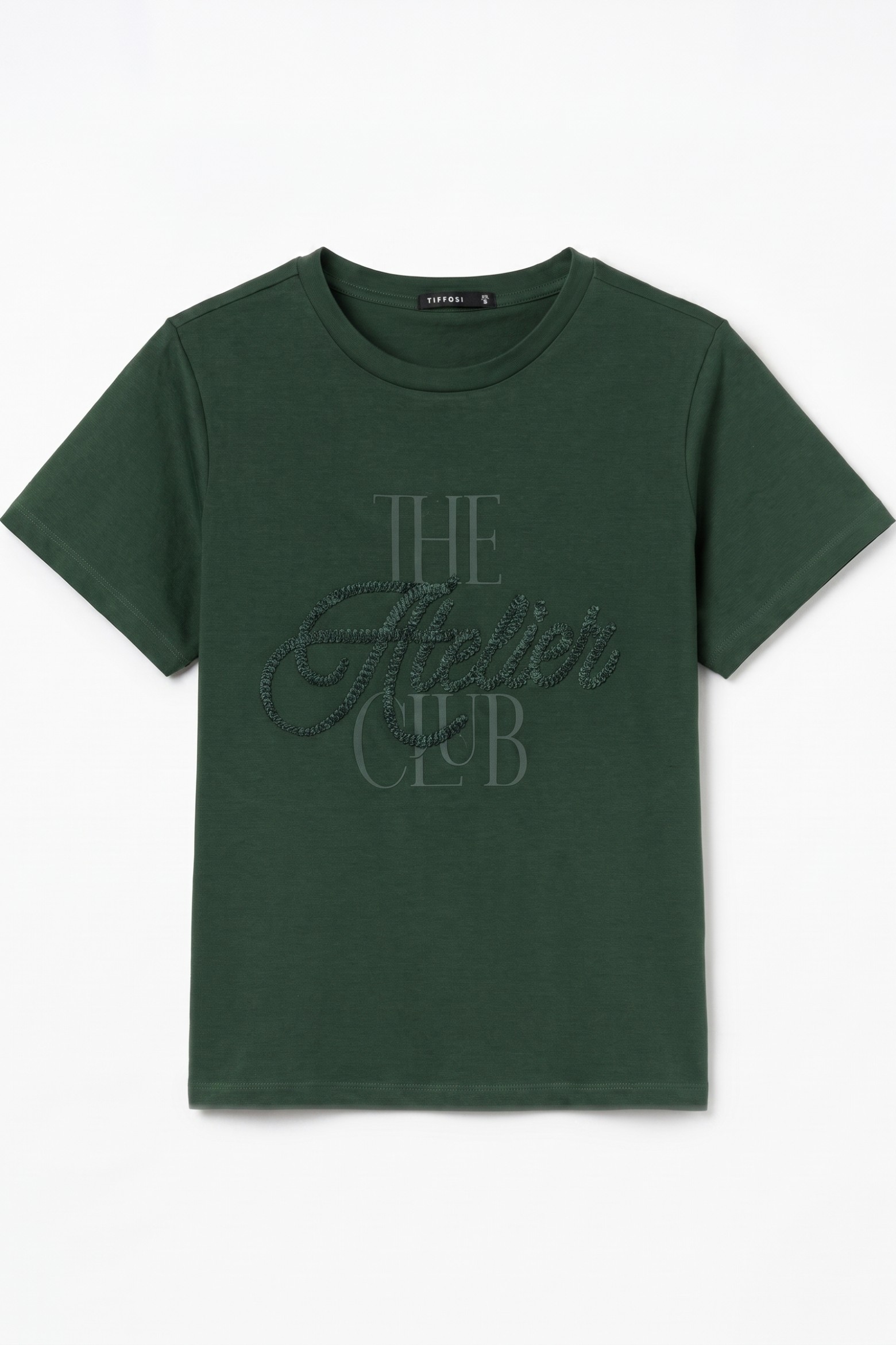 T-shirt verde casual chic