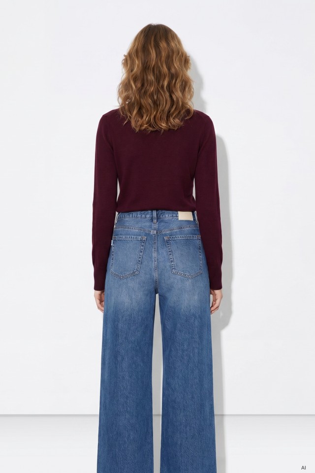 Red Turtleneck Long Sleeve Knit Red Turtleneck Long Sleeve Knit