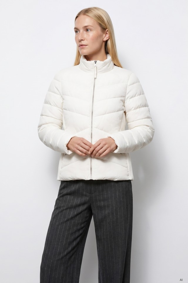 Cream Puffer Short Jacket Cream Puffer Short Jacket