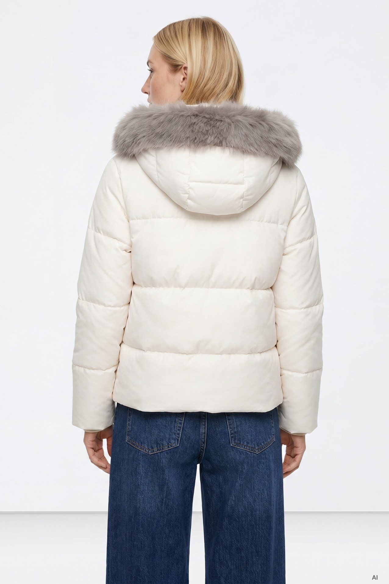 Off-White Puffer Jacket