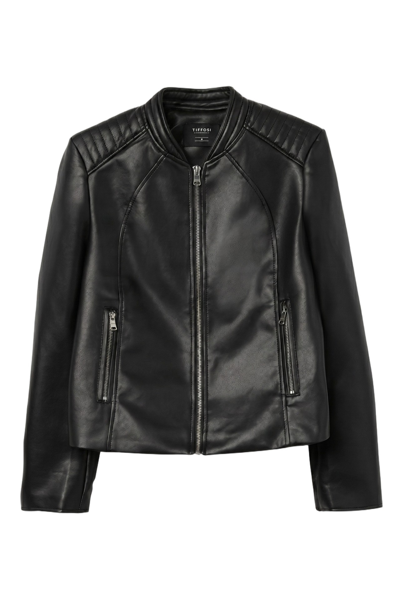 Black Faux Leather Jacket