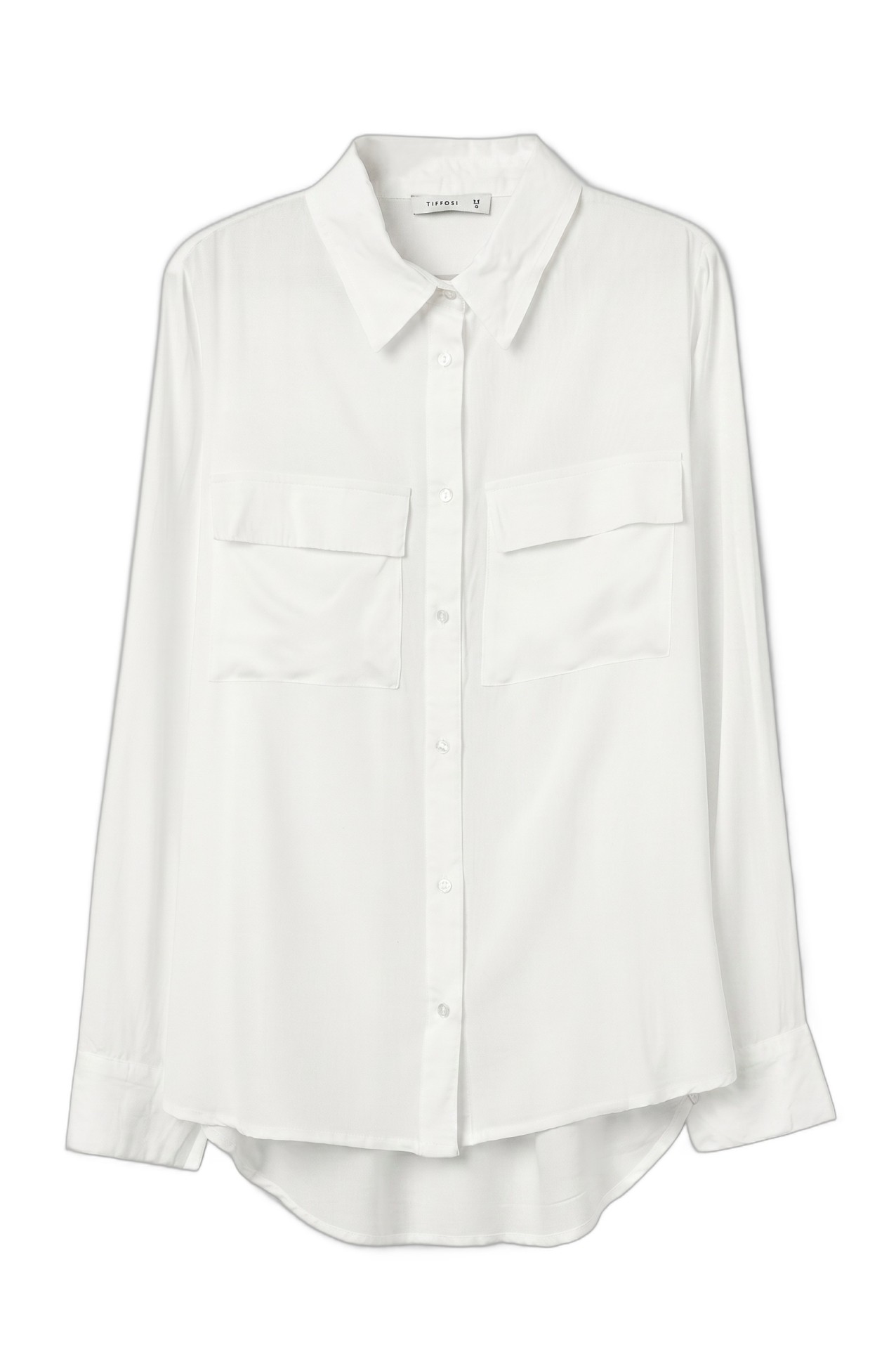 Long Sleeve Off-White Shirt
