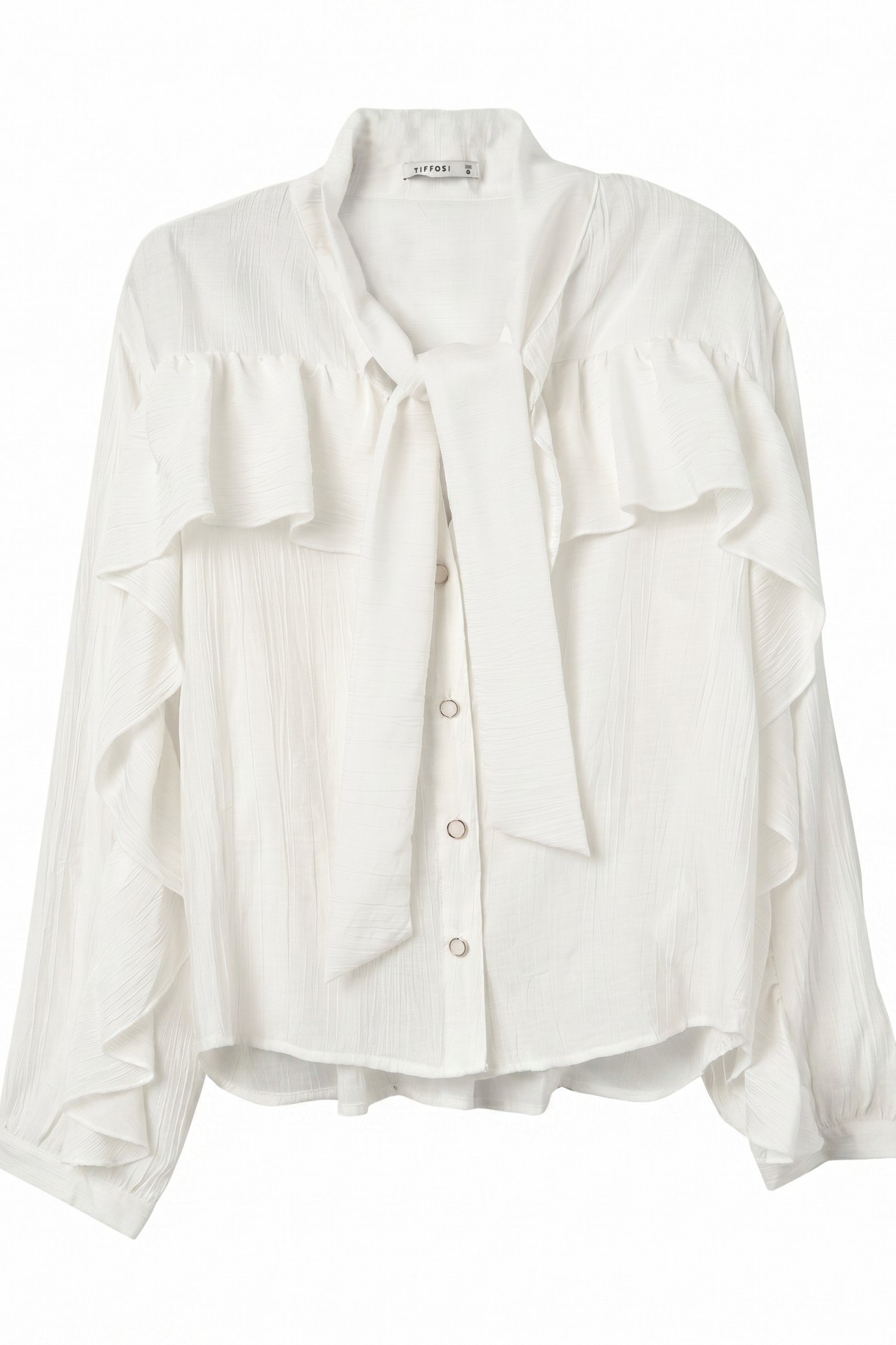 Long Sleeve White Blouse
