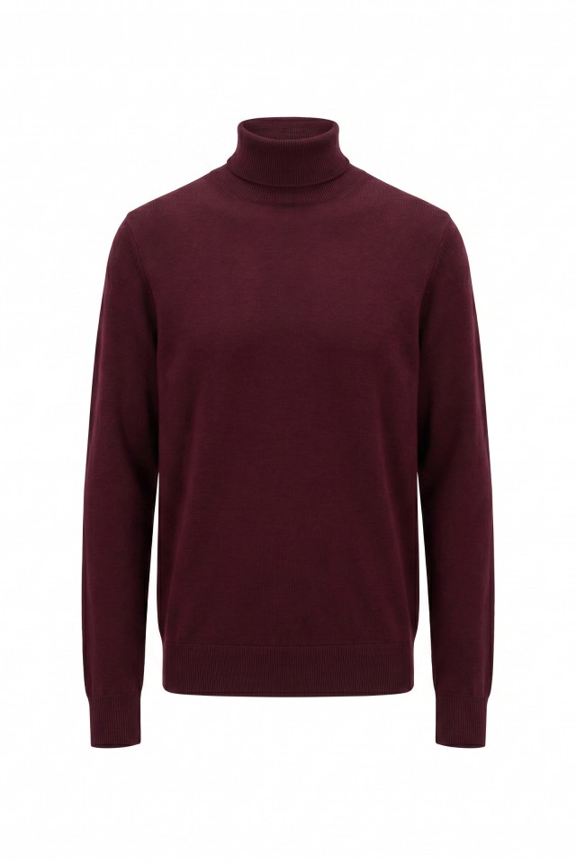Red Turtleneck Long Sleeve Knit Red Turtleneck Long Sleeve Knit