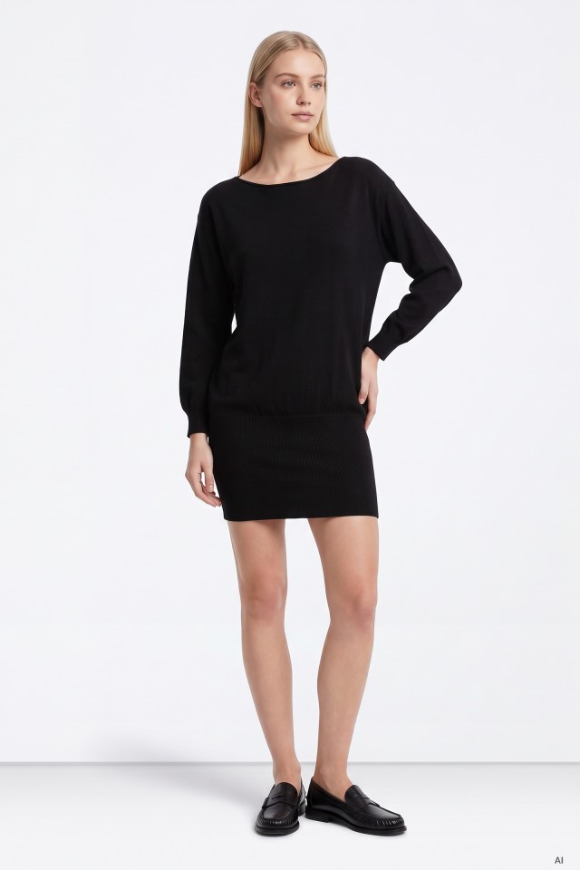 Black Minimal Dress