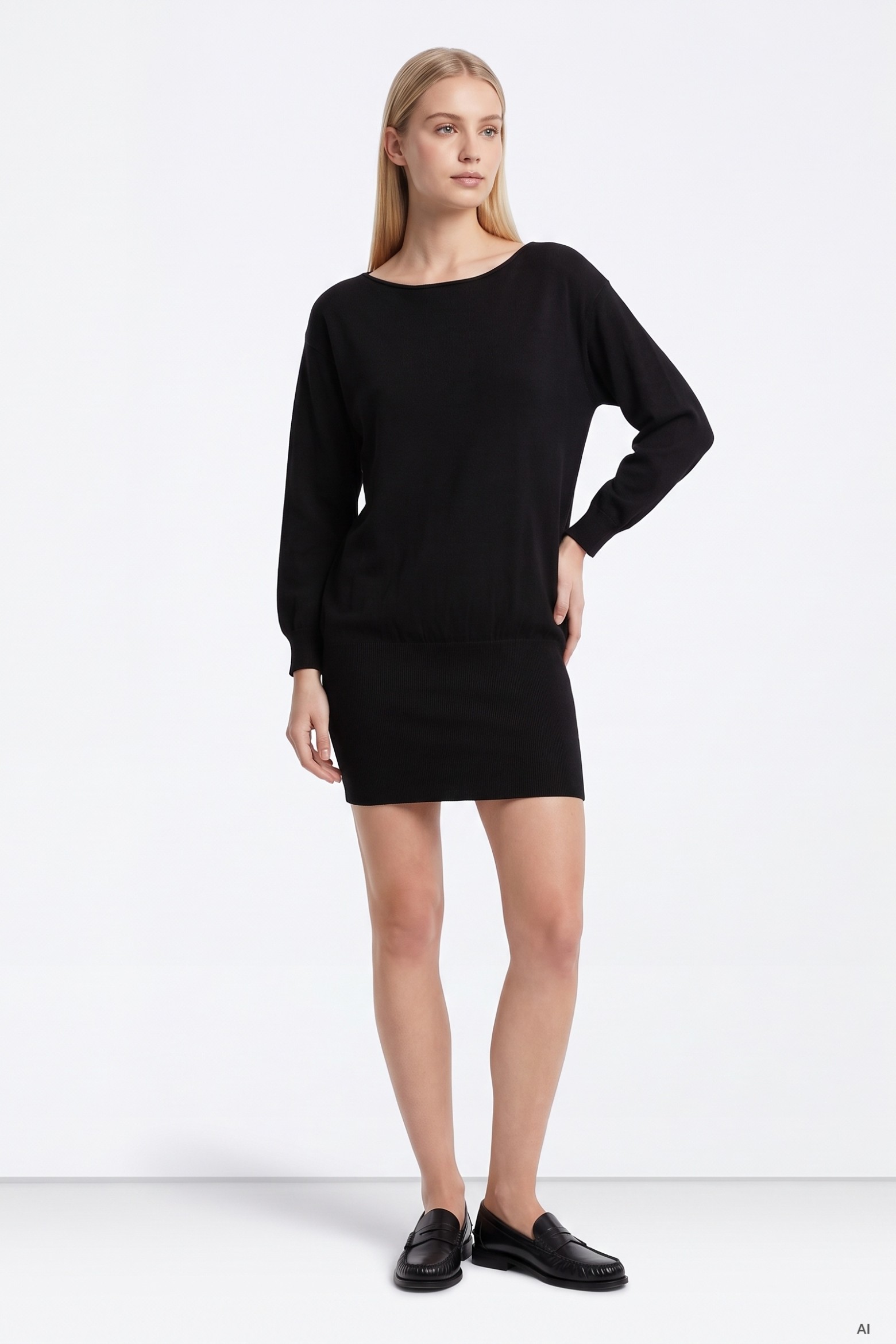 Black Minimal Dress
