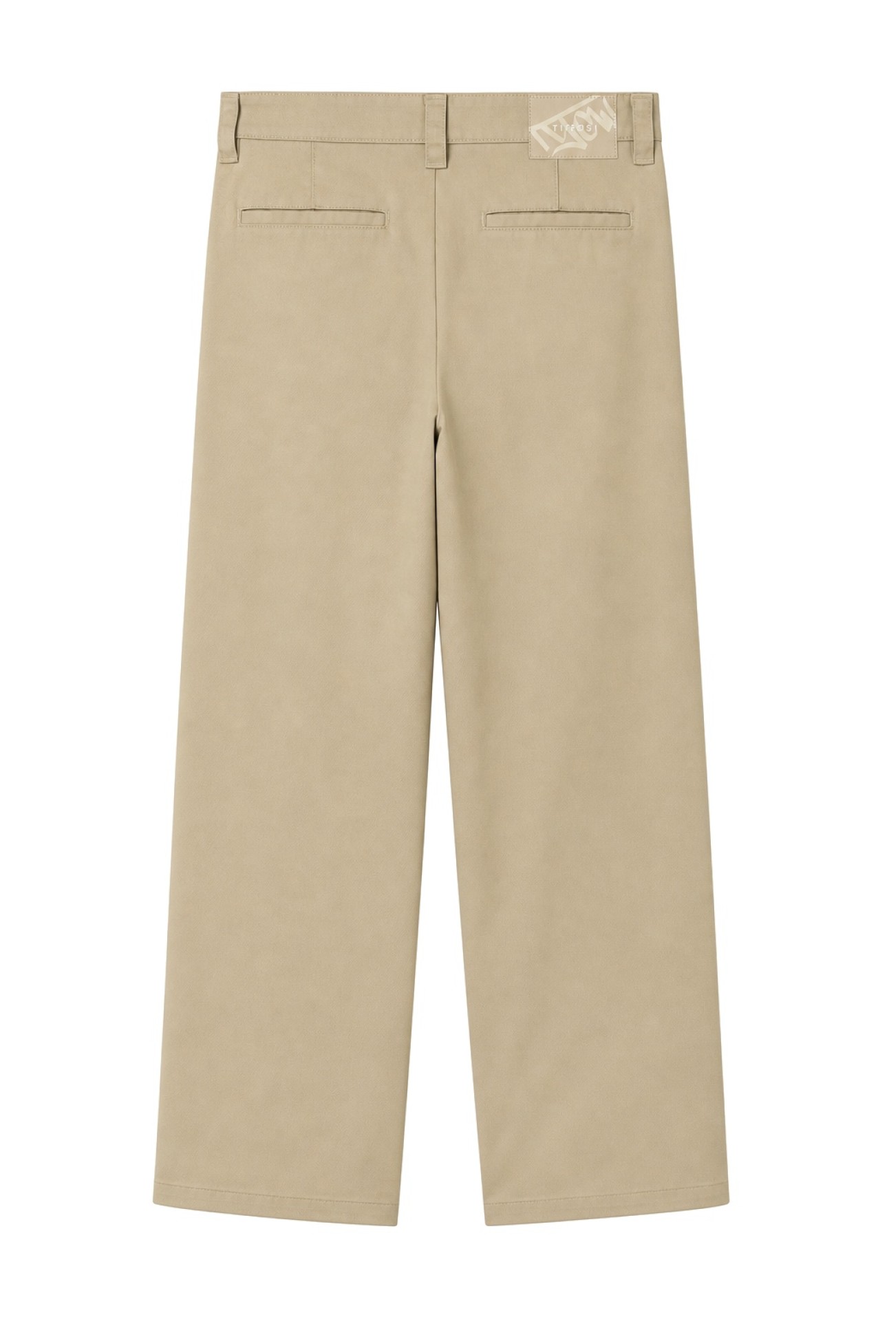 Beige Super Baggy Trousers