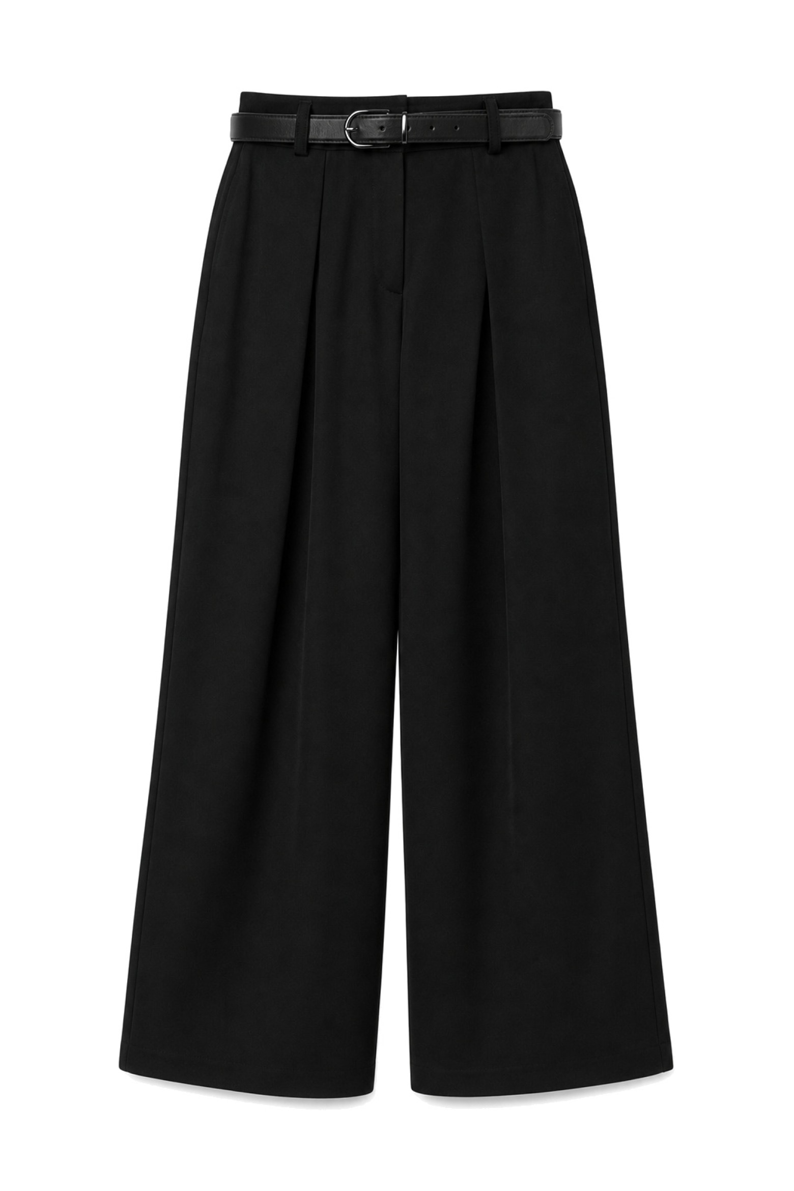 Pantal�n ancho negro cl�sico