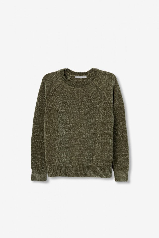 Olive Green Knit Sweater Olive Green Knit Sweater