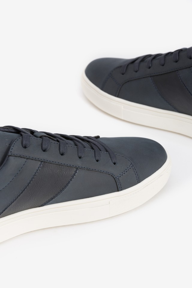 Leather Effect Sneakers Leather Effect Sneakers