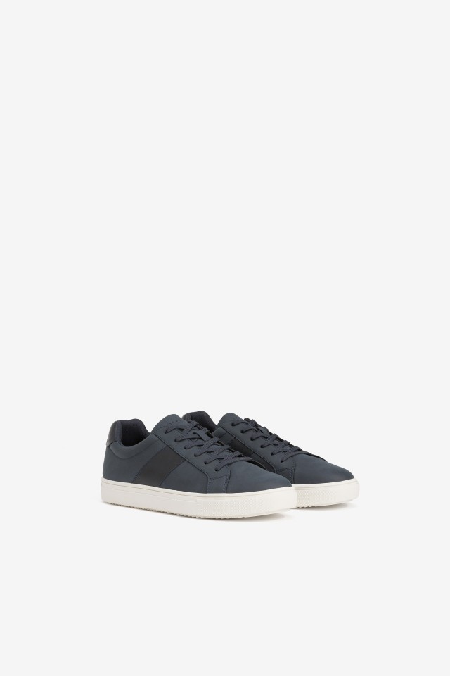 Leather Effect Sneakers Leather Effect Sneakers