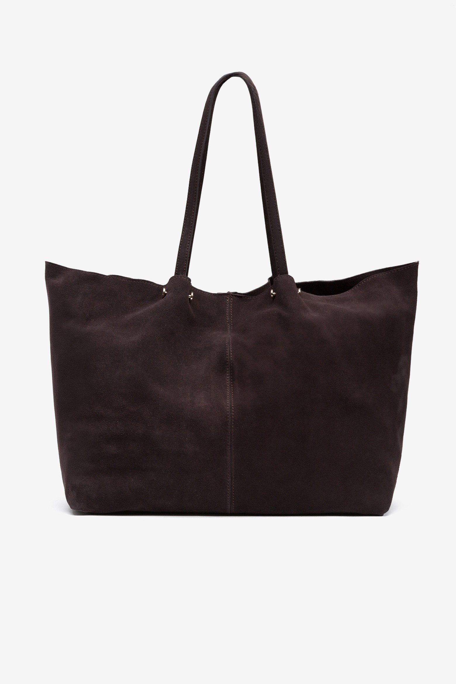Dark Brown Shopper Bag